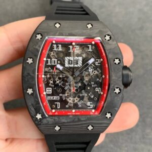 Richard Mille RM011 KV Factory Rubber Strap Replica Watches - Luxury Replica
