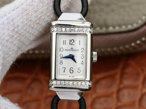 Jaeger LeCoultre Reverso MG Factory Diamond Case Replica Watches - Luxury Replica