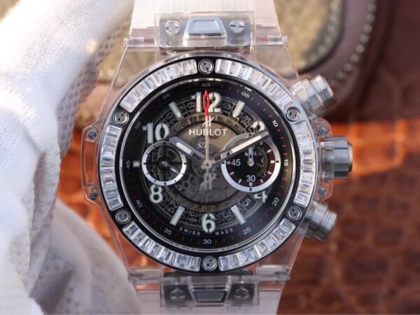 Hublot Big Bang 411.JX.4802.RT Rubber Strap Replica Watches - Luxury Replica