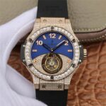 Hublot Big Bang Tourbillon Diamond-Set Bezel Replica Watches - Luxury Replica