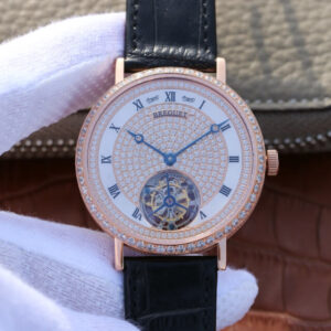 Breguet Classique Tourbillon Black Strap Replica Watches - Luxury Replica