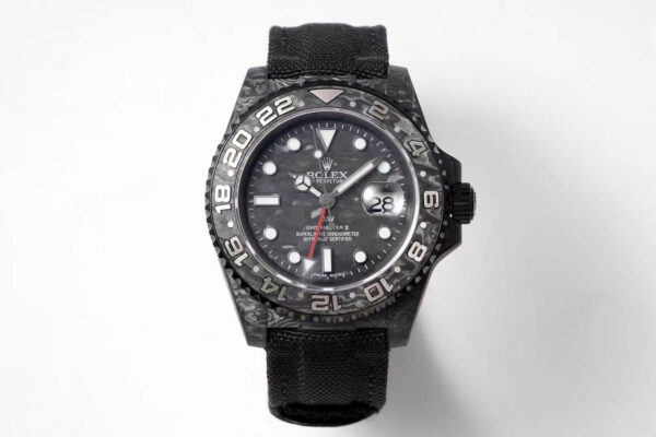 Rolex GMT-MASTER II Diw Black Strap Replica Watches - Luxury Replica
