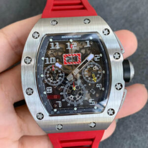 Richard Mille RM011 KV Factory Rubber Strap Replica Watches - Luxury Replica