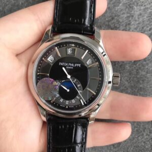 Patek Philippe Complications 5205G-010 GR Factory Stainless Steel Bezel Replica Watches - Luxury Replica