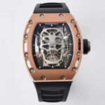 Richard Mille RM052 Tourbillon EUR Factory Rubber Strap Replica Watches - Luxury Replica
