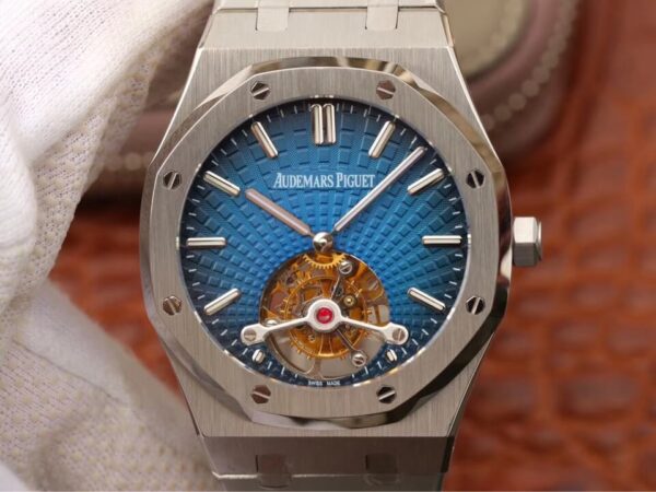 Audemars Piguet Royal Oak Tourbillon 26522TI.OO.1220TI.01 JF Factory Stainless Steel Strap Replica Watches - Luxury Replica