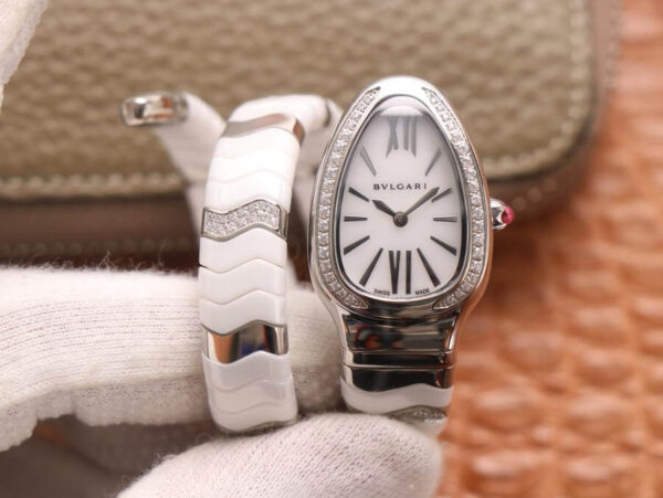 Bvlgari Serpenti BV Factory Diamond-Set Bezel Replica Watches - Luxury Replica
