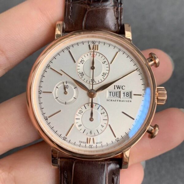IWC Portofino IW391020 ZF Factory Brown Strap Replica Watches - Luxury Replica