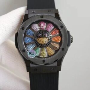 Hublot Classic Fusion Takashi Murakami 507.CX.9000.RX.TAK21 Black Strap Replica Watches - Luxury Replica