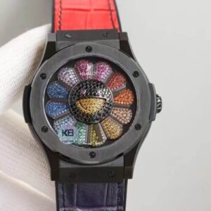 Hublot Classic Fusion Takashi Murakami 507.CX.9000.RX.TAK21 Sunflower Dial Replica Watches - Luxury Replica