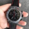Rolex Daytona Cosmograph Carbon Fiber Diw Customized Version Noob Factory Black Strap Replica Watches - Luxury Replica