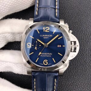 Panerai Luminor GMT PAM01033 VS Factory Stainless Steel Bezel Replica Watches - Luxury Replica