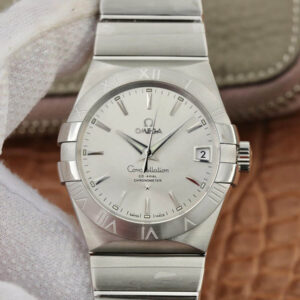 Omega Constellation 123.10.38.21.02.001 VS Factory Silver Watch Replica Watches - Luxury Replica