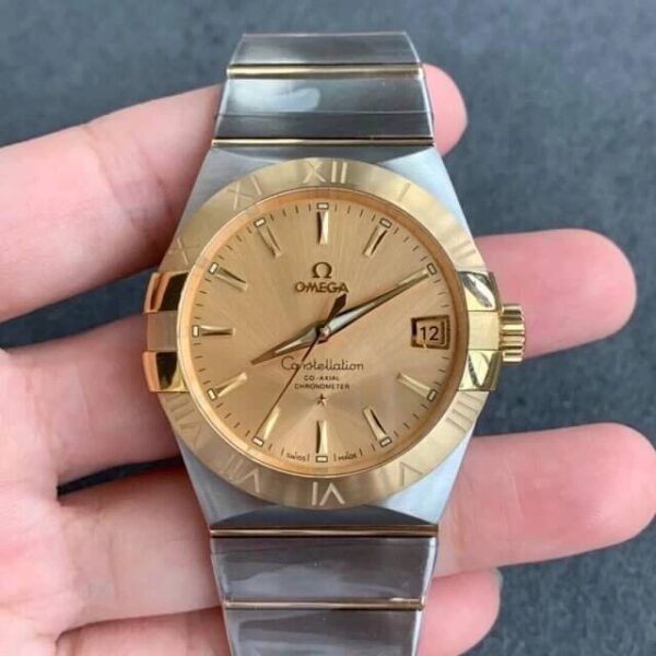 Omega Constellation 123.20.38.21.08.001 VS Factory Titanium Case Replica Watches - Luxury Replica