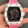 KV Factory Richard Mille RM055 Pink Strap Super Clone Watch: Price, Pictures, Videos, Reviews.