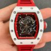 KV Factory Richard Mille RM055 Red strap Super Clone Watch: Price, Pictures, Videos, Reviews.