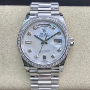 Rolex 128396TBR-0005 Diamond-Set Bezel | US Replica - 1:1 Top quality replica watches factory, super clone Swiss watches.