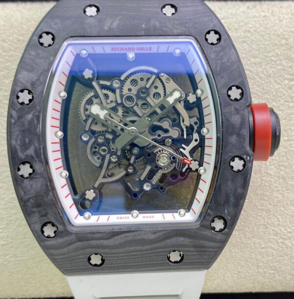 Richard Mille RM055 Rubber Strap | US Replica - 1:1 Top quality replica watches factory, super clone Swiss watches.