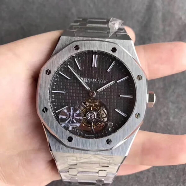 Audemars Piguet Royal Oak Tourbillon 26510PT.OO.1220PT.01 JF Factory Titanium Case Replica Watches - Luxury Replica