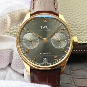 IWC Portugieser IW500101 ZF Factory Brown Strap Replica Watches - Luxury Replica