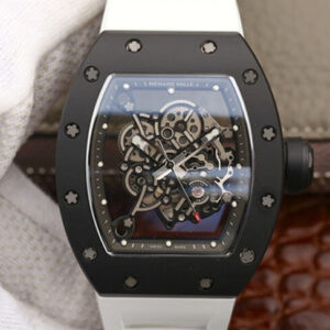Richard Mille RM055 White Strap | US Replica - 1:1 Top quality replica watches factory, super clone Swiss watches.