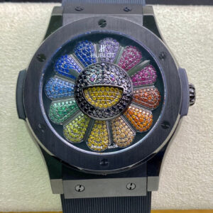 Hublot Classic Fusion Takashi Murakami 507.CX.9000.RX.TAK21 Black Strap Replica Watches - Luxury Replica