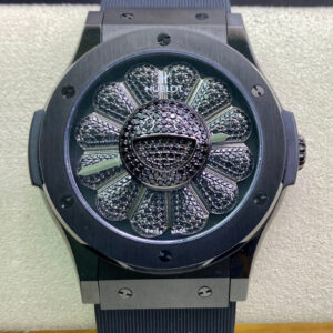 Hublot Classic Fusion Takashi Murakami 507.CX.9000.RX.TAK21 Black Strap Replica Watches - Luxury Replica