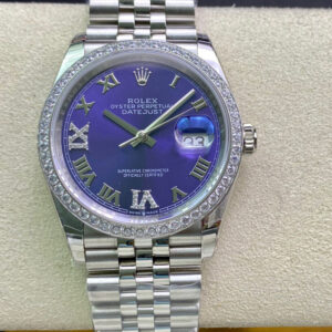 Rolex Datejust M126284RBR-0013 EW Factory Stainless Steel Strap Replica Watches - Luxury Replica