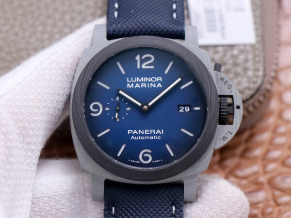 Panerai Luminor PAM1663 VS Factory Blue Strap Replica Watches - Luxury Replica