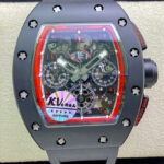 Richard Mille RM011 KV Factory Rubber Strap Replica Watches - Luxury Replica
