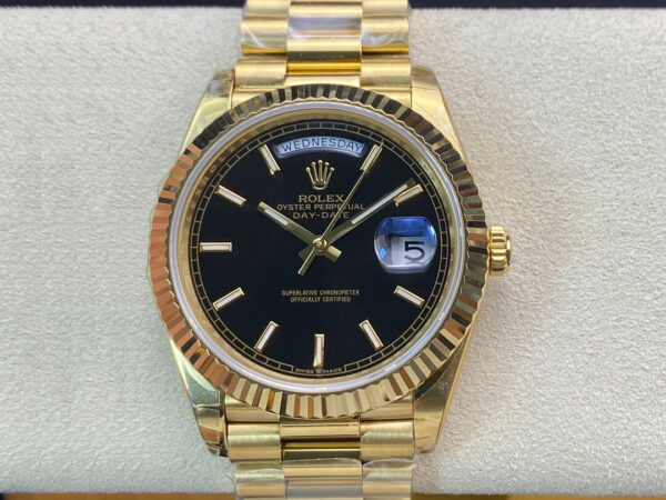 Rolex Day Date Gold Case | US Replica - 1:1 Top quality replica watches factory, super clone Swiss watches.