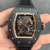 KV Factory Richard Mille RM055 Black Rubber Strap Super Clone Watch: Price, Pictures, Videos, Reviews.