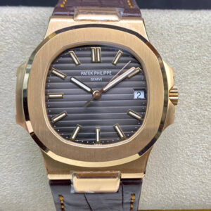 Patek Philippe 5711R Brown Strap 3K Factory | US Replica - 1:1 Top quality replica watches factory, super clone Swiss watches.