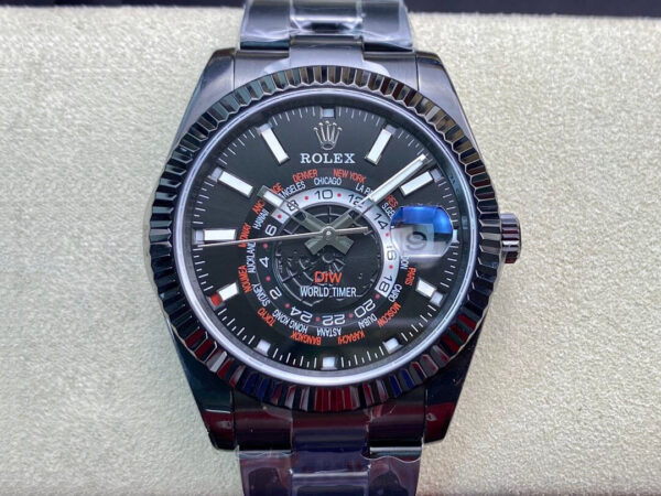 Rolex Sky Dweller WWF Factory | US Replica - 1:1 Top quality replica watches factory, super clone Swiss watches.