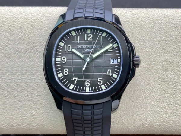 Patek Philippe PP5167 Black Rubber Strap | US Replica - 1:1 Top quality replica watches factory, super clone Swiss watches.