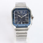 Cartier Santos Stainless Steel Strap | US Replica - 1:1 Top quality replica watches factory, super clone Swiss watches.