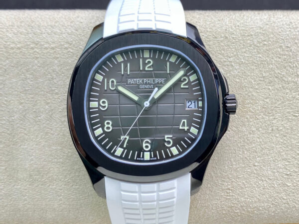 Patek Philippe PP5167 White Rubber Strap | US Replica - 1:1 Top quality replica watches factory, super clone Swiss watches.
