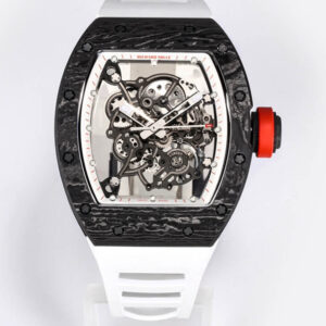 Richard Mille RM-055 White Strap BBR Factory | US Replica - 1:1 Top quality replica watches factory, super clone Swiss watches.