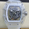 Richard Mille RM35-02 Transparent Case Super Clone Watch: Price, Pictures, Videos, Reviews.