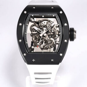 Richard Mille RM-055 White Strap BBR Factory | US Replica - 1:1 Top quality replica watches factory, super clone Swiss watches.
