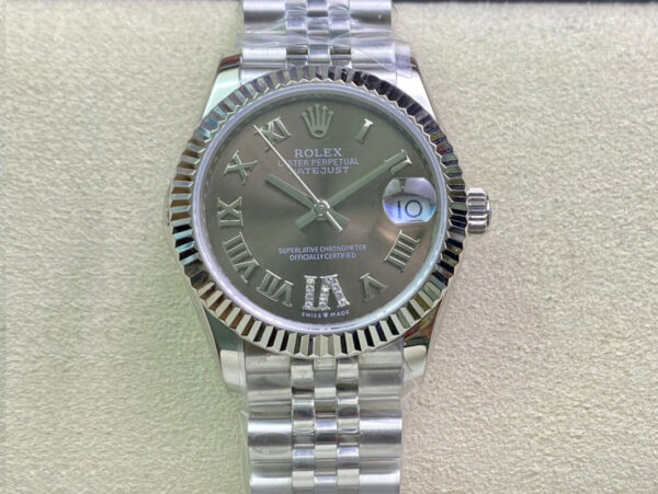 Rolex M278274-0028 Gray Stainless Steel | US Replica - 1:1 Top quality replica watches factory, super clone Swiss watches.