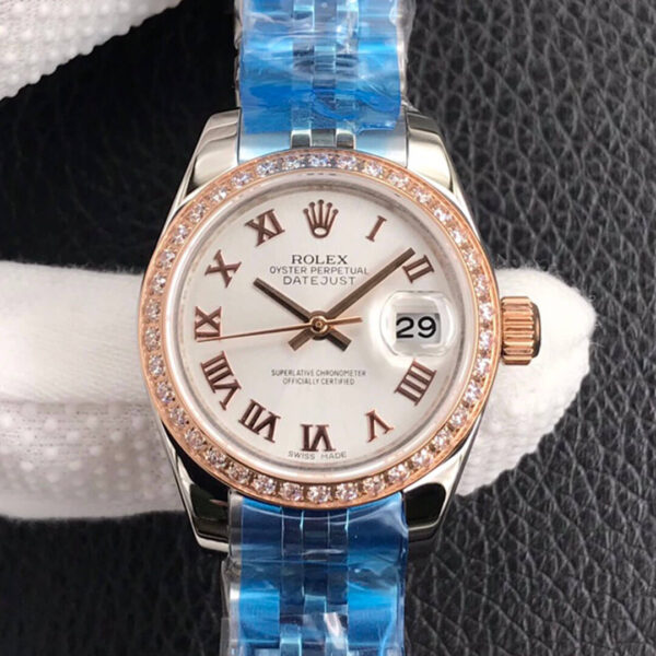Rolex Datejust 28MM BP Factory Diamond-Set Bezel Replica Watches