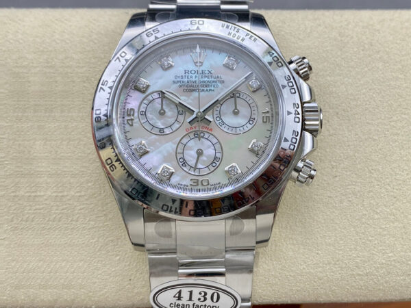 Rolex Cosmograph Daytona M116509-0064 Clean Factory Stainless Steel Case Replica Watches