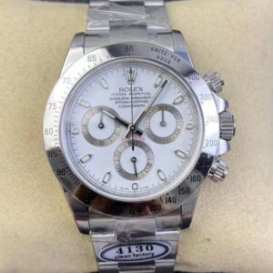 Rolex Cosmograph Daytona 116520-78590 Clean Factory White Dial Replica Watches