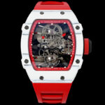 Richard Mille RM27-02 Rafael Nadal Tourbillon RM Factory Red Rubber Strap Replica Watches