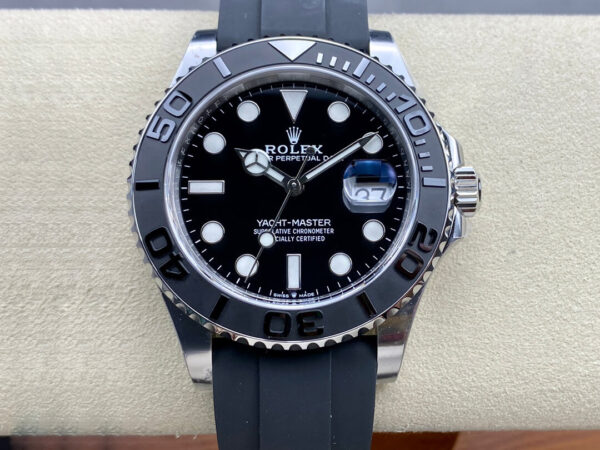 Rolex Yacht Master M226659-0002 Clean Factory Black Rubber Strap Replica Watches