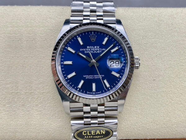 Rolex Datejust M126234-0017 36MM Clean Factory Stainless Steel Strap Replica Watches