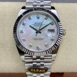 Rolex Datejust M126334-0020 Clean Factory Fluorescent Dial Replica Watches