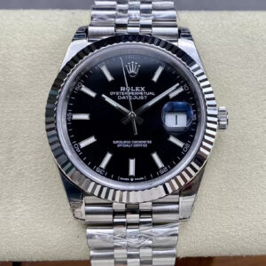Rolex Datejust M126334-0018 VS Factory Black Dial Replica Watches