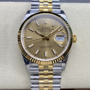 Rolex Datejust M126233-0015 VS Factory Champagne Dial Replica Watches